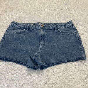 UNIVERSAL THREAD Denim Blue Women's CUTOFFS Shorts SIZE 16/33